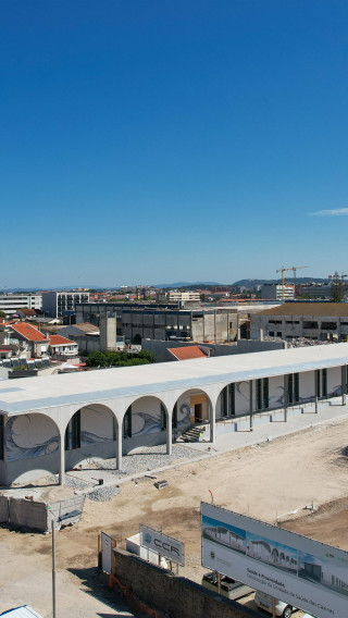 Unidade de Saúde Familiar das Caxinas em fase de acabamentos